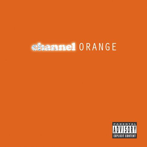 Frank Ocean- Channel Orange Lost Frank Ocean, Frank Ocean Channel Orange, Frank Ocean Album, Frank Ocean Poster, Channel Orange, Orange Vinyl, Nostalgia Aesthetic, Rap Albums, Super Rich Kids