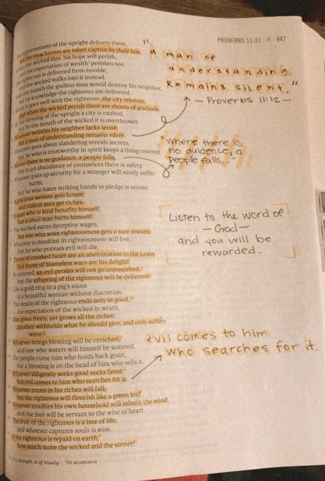 Proverbs 10 Bible Journaling, How To Annotate The Bible, Proverbs Bible Journaling, Bible Plans, Proverbs 7, Proverbs Bible, Bible Journal Notebooks, Inspire Bible, Learn The Bible