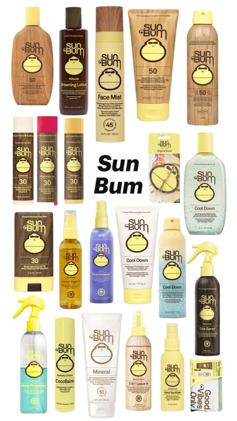 Sun bum, sunset, beach girl, summer Sunbum Sun Screen, Sunbum Aesthetics, Sun Bum Aesthetic, Cruise List, Sun Bum Sunscreen, Beach Bum Aesthetic, Preppy Products, Beach 2024, Scent Combos