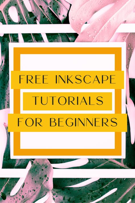 Inkspace Tutorial, Inkscape Cheat Sheet, How To Use Inkscape, Inkscape Tutorials For Beginners, Inkscape For Beginners, Svg Tutorial, Ink Scape, Poster Tutorial, Cricut Projects Easy