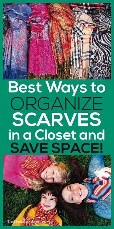 Storing Scarfs Ideas, Organizing Scarves In Closet, Organizing Scarfs Ideas, Hanging Scarves In Closet, Best Way To Store Scarves, How To Hang Scarves, How To Store Scarves In Closet, Organize Scarfs Ideas, Folding Scarfs Storage