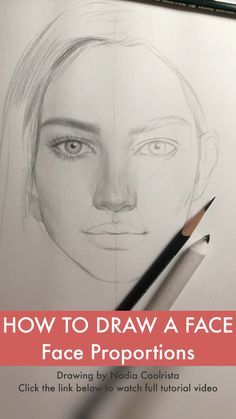 Drawing Hands, Face Proportions Drawing, Draw A Face, Face Proportions, 얼굴 드로잉, Seni Dan Kraf, Drawing Tutorial Face, Face Face, 얼굴 그리기