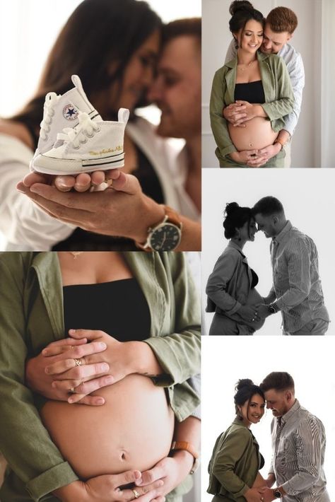 Family Maternity Shoot Ideas Indoor, Maternity Photoshoot Elegant, In House Maternity Photoshoot, Maternity Outfits For Photoshoot Couples, Cozy Maternity Photoshoot, Hijabi Maternity Photoshoot, Pregnant Photoshoot Ideas At Home, Maternity Photo Shoot Ideas Casual, Maternity Pictures On Bed