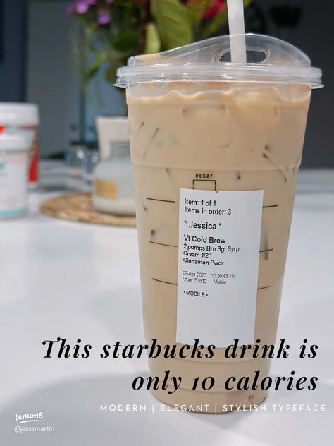 10 calorie delicious Starbucks drink | Gallery posted by Jess | Lemon8 Essen, Starbucks Drink Low Calorie, Less Calorie Starbucks Drinks, 100 Calories Starbucks Drinks, Starbucks Drinks To Try Healthy, Low Calorie Coffee Starbucks, Low Cal Iced Coffee Starbucks, Healthy Coffee Starbucks Drinks, Premier Protein Starbucks Recipes