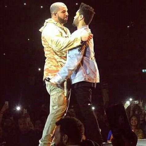 LIFE & RELATIONSHIP MAGAZINE: DRAKE CAUGHT ON CAMERA KISSING ANOTHER MAN ON STAG... The Weeknd And Drake, Drake And The Weeknd, Drake The Weeknd, Jesus Crist, Champagne Papi, The Weeknd Albums, Drizzy Drake, Starboy The Weeknd, Drake Graham