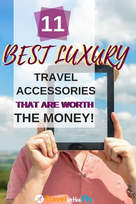 Lets face it. Not all travelers want to use the mediocre travel gear that just doesn't make the grade and last. Depending on the item, some travel gear just isn't worth the money. In this article, I will show you 11 great luxury travel gadgets and accessories that are worth the money! #travelgear #travelaccessories #travelgadgets #luxurytravelgear Travel Gadgets Accessories, Luxury Travel Accessories, Best Travel Gadgets, Travel Tools, Travel Tech, Travel Gadgets, Travel Itinerary Template, Texas Travel, Sustainable Travel