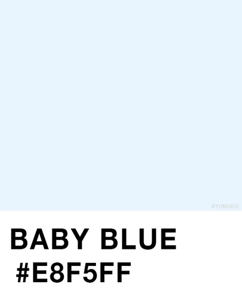 Sweet as Honey Pale Blue Pantone, Pastel Blue Pantone, Baby Blue Color Palette, Pantone Paint, Baby Blue Paint, Tooru Oikawa, Pale Blue Color, Light Blue Colour, Pantone Palette