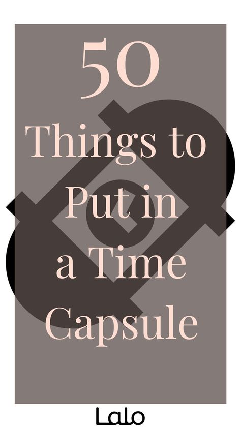 So, you may be wondering what to put into time capsules? We’ve created a top 50 list of the most common artifacts to put into a time capsule 💜 Available for download on iPhone and Android | what to put in time capsules | ideas for time capsules Time Capsule Kids, Time Capsule Ideas, Wedding Time Capsule, Baby Time Capsule, Activity Day Girls, School Birthday, Get My Life Together, Eighth Grade, School Memories