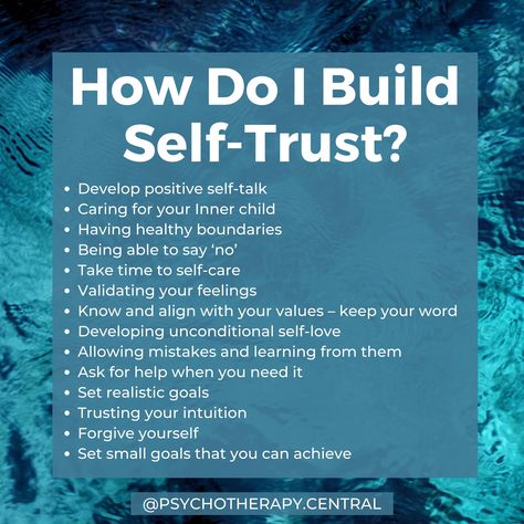 How To Build Trust With Yourself, How To Build Boundaries, How To Trust Myself, Build Self Trust, Building Self Trust, How To Build Self Trust, How To Build Self Esteem, How To Trust Yourself, Trust Building Activities