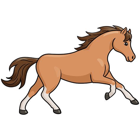 Horse Running Drawing, Horse Cartoon Drawing, Easy Horse Drawing, Ride Drawing, Running Drawing, Draw A Horse, Running Cartoon, Horse Clip Art, Horse Cartoon