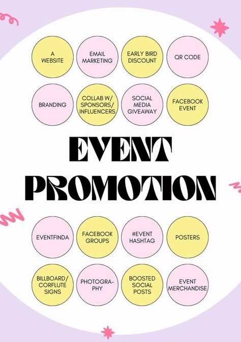 Promoting Events On Social Media, Event Activities Corporate, Campaign Event Ideas, Ideas To Promote Your Business, Craft Event Ideas, Events Management Ideas, Event Content Ideas, Event Space Marketing, Women’s Networking Event