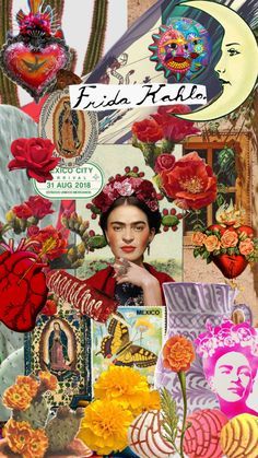 Check out Mushroomfrog56's Shuffles فريدا كاهلو, Frida Kahlo Projects, Frida Kahlo Artwork, Fridah Kahlo, Mexico Wallpaper, Frida Kahlo Paintings, Kahlo Paintings, Mexican Culture Art, Frida Art