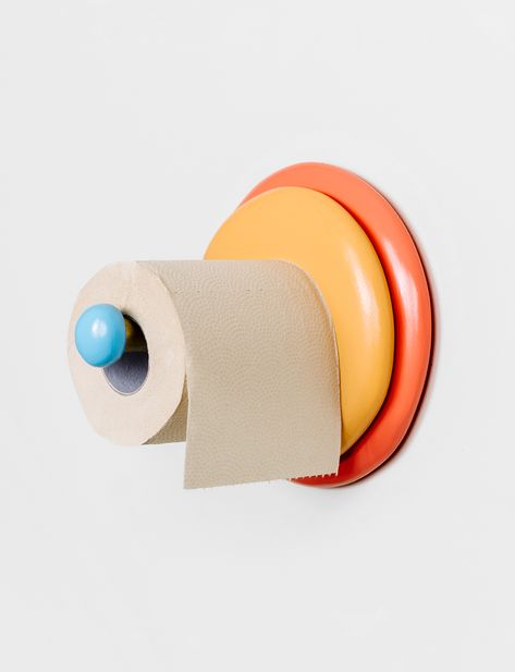 Do You Love Your Toilet Paper Holder? Probably Not, But At a New Show, There Are 50+ Reasons to Change Your Mind - Sight Unseen Toilet Holder, Ceramic Accessories, Organic Accessories, Diy Toilet Paper Holder, Toilet Paper Art, Tissue Paper Holder, Ceramic Accessory, Retro Bathrooms, Diy Toilet