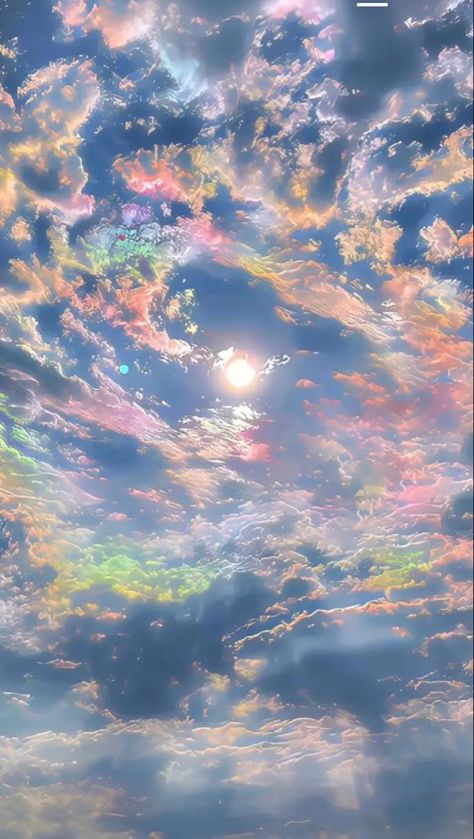 clouds, rainbow rays surrouding bright sun Tumblr, Humour, Bonito, Nature, Clouds Rainbow, Sun Background, Space Photography, Bright Sun, Photography Competitions