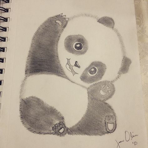 Panda Sketch Cute, Panda Painting On Canvas, Panda Drawing Sketches, Cute Panda Sketch, How To Draw A Cute Panda, Cute Panda Drawing Doodles, Panda Sketch Pencil Art, Panda Drawing Pencil, How To Draw A Panda