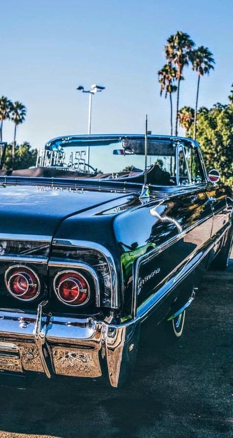 Lowriders Wallpaper Iphone, Low Riders Cars Old School, Lowrider Wallpaper, Cars Old School, 64 Impala Lowrider, Wallpaper Carros, Cars Old, Old School Aesthetic, 64 Impala