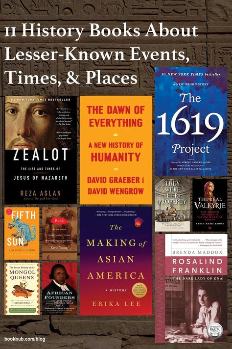 The best history books for those times when you want to learn something new. #books #history #learn Good History Books To Read, History Nonfiction Books, Interesting History Books, Non Fiction History Books, Nonfiction History Books, Books To Read History, History Books To Read Nonfiction, Non Fiction Books Worth Reading Nonfiction, Best History Books To Read