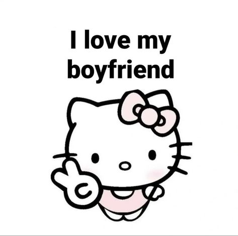 Pompompurin Cute, Kuromi Cinnamoroll, Love My Man, I Love My Girlfriend, Hello Kitty Pictures, Hello Kitty Iphone Wallpaper, Love My Boyfriend, Hello Kitty Items, Kitty Wallpaper