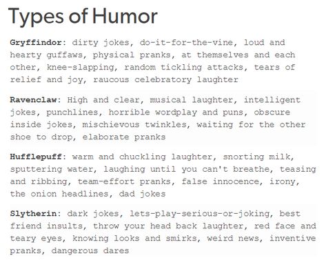 Types of humor Humour, Slytherin Humor, Slytherin Friends, House Types, Slytherin Ravenclaw, Slytherin Pride, Yer A Wizard Harry, Types Of Humor, Harry Potter Houses