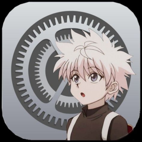 Killua zoldyck hunterxhunter app icon Anime Icons Apps Iphone, Anime Logo Icon, Ikon Logo Anime, App Logo Anime, Anime Iphone Icons, Anime Widget Icon, Hunter X Hunter App Icons, Aesthetic Anime App Icons, Anime App Icons Aesthetic