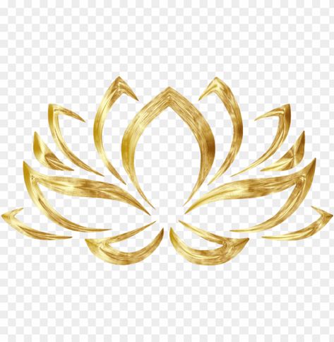 Lotus Flower Png, Lotus Flower Logo Design, Lotus Svg, Flower Png Transparent, Lotus Designs, Lotus Flower Wallpaper, Lotus Vector, Lotus Flower Logo, Gold Lotus Flower