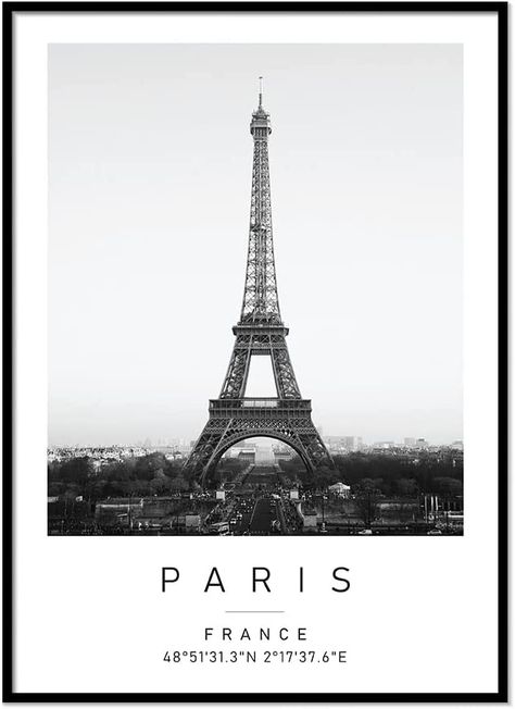 Paris black and white picture Posters To Print Black And White, Paris Poster Aesthetic, Black And White Wall Prints Aesthetic, Printable Posters Black And White, Prints Black And White Aesthetic, Black And White Wall Posters, Black And White Aesthetic Posters, Poster Prints Aesthetic Black And White, White Poster Aesthetic