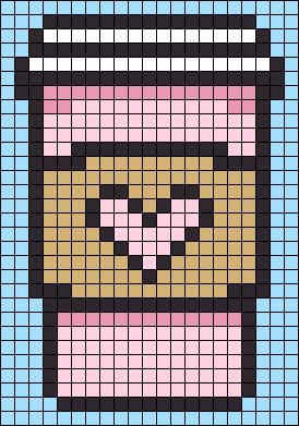 Cute Simple Pixel Art Grid, Grid Paper Art Pattern Drawings, Pixel Art Macdonald, Pixel Art Simple Cute Small, Easy Pixel Art Small Flower, Cute Minecraft Pixel Art, Minecraft Pixel Art Cute, Easy Cute Pixel Art, Pixel Art Without Black