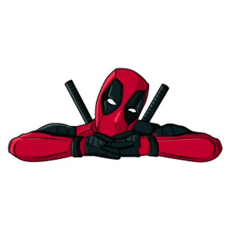 Deadpool Illustration, Deadpool Png, Deadpool Cartoon, Deadpool Stickers, Cute Deadpool, Deadpool Tattoo, Batman Stickers, Deadpool Drawing, Red Superhero