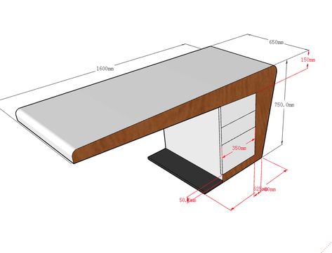 Reception Table Dimensions, Office Tables Ideas Modern, Office Computer Table Design, Study Table Dimensions, Office Table Dimensions, Modern Study Table Design, Contemporary Study Table, White Office Table, Table Design Wooden