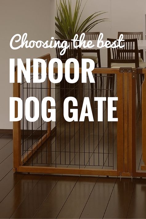 Learn how to choose the best indoor dog gate for your home + our 7 top picks! Free Standing Dog Gates Indoor Diy, Puppy Gate Ideas, Dog Gates Indoor Ideas, Dog Barrier Indoor, Diy Pet Gates Indoor, Diy Dog Gates Indoor Easy, Dog Room Ideas Indoor, Indoor Dog Area, Dog Gates Indoor