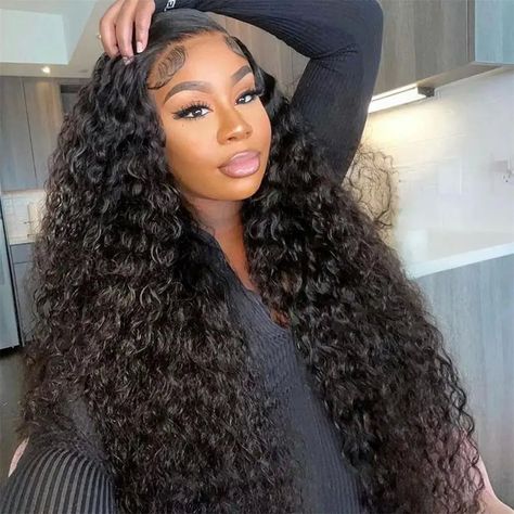 Water Wave Wig, Hd Lace Wig, Texture Water, Virgin Hair Wigs, Waves Curls, Colored Wigs, Human Virgin Hair, Hair Texture, Wave Hair
