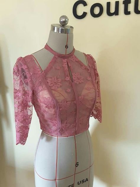 Couture, Net High Neck Blouse, Neck Designs With Net Cloth, Net Back Neck Designs, Trendy Blouse Neck Designs, Tops Neck Designs Latest, Net Tops For Women, Net Top Designs For Women, Net Cloth Blouse Designs