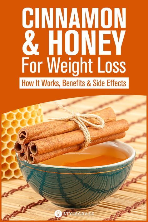 Essen, Diet And Nutrition, Cinnamon And Honey, Honey And Cinnamon, Nutrition Tips, Best Diets, Lose Belly, Side Effects, Healthy Weight