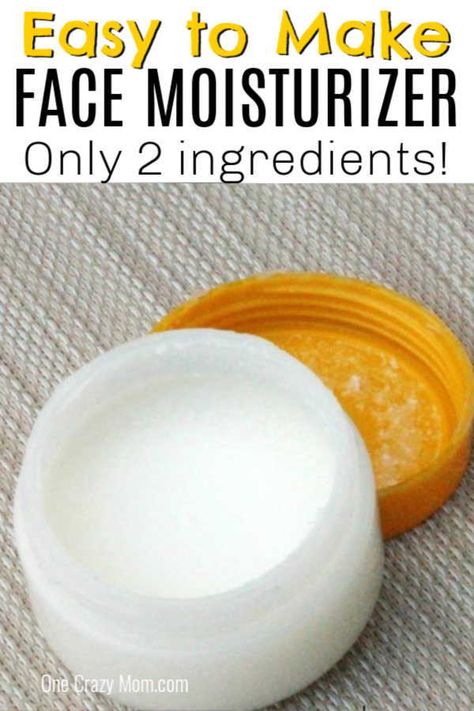 You are going to love this DIY face moisturizer. With only 2 ingredients anyone can make this DIY face cream. I promise you are going to love this easy and frugal DIY moisturizer. It is the best homemade face moisturizer. Try this homemade moisturizer today! Homemade Facial Moisturizer, Diy Facial Moisturizer, Face Cream Diy, Moisturizer For Combination Skin, Homemade Face Moisturizer, Diy Face Moisturizer, Hydrating Face Cream, Natural Face Moisturizer, Diy Moisturizer