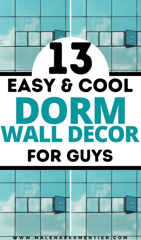 13 Cool Dorm Wall Decor Ideas For Guys You'll Will Obsess Over College Male Apartment Decor, Dorm Poster Wall Room Ideas, Guys Dorm Decor, Boys College Apartment Decor, Dorm Room Art Wall, College Room Decor Ideas, Guys College Apartment, Diy Room Decor For Men, College Apartment Wall Decor