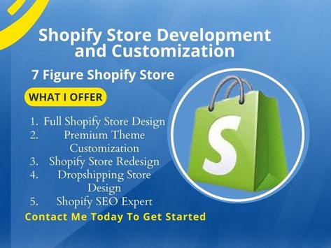 Shopify Website Design, Dropshipping Store Setup, & SEO Optimization - One-Stop Shop STUNNING WEBSITES, REAL RESULTS. Creating a Standard and Profitable Shopify store that converts one time traffic to real and repeating customers is the key to achieve a Higher ROI. LOOKING FORWARD TO HAVE YOUR OWN BRAND ON SHOPIFY OR JUST ABOUT TO GET STARTED WITH SHOPIFY DROPSHIPPING WEBSITE? Your Search ends here. I have all it's take to have help you design a Profitable and Successful Shopify Website. A... Dropshipping Website, Dropshipping Store, Shopify Website Design, Shopify Dropshipping, Shopify Website, Seo Optimization, Shopify Store, Real Results, Budgeting Money