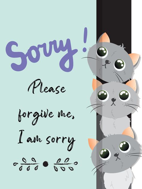 Sorry Card For Teacher, Cute Sorry Images, Marriage Card Format, Quotes On Teachers Day, I Am Sorry Quotes, Sorry Sticker, Im Sorry Cards, Sorry Card, Teachers Day Greetings