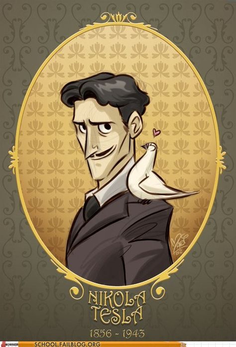 Tesla Character Art, Nicola Tesla, Nicolas Tesla, Graffiti Artwork, Nikola Tesla, Mad Scientist, Science Art, Tesla, Cool Art