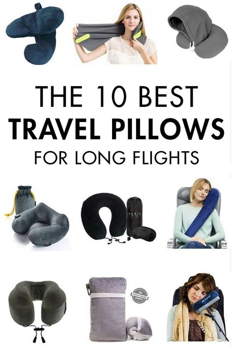 Travel Pillow Diy, Travel Pillow Airplane, Best Neck Pillow, Travel Hacks Airplane, Airplane Pillow, Best Airplane, Neck Pillows, Travel Pillows, Neck Pillow Travel