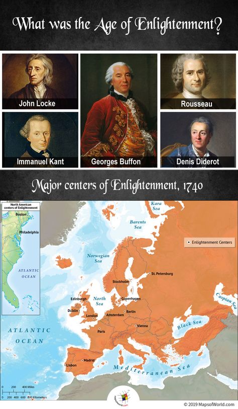 The Age of Enlightenment was an intellectual and a philosophical movement which took place from the late 17th to the early 19th-century. The movement kickstarted from Europe and later reached North America between 1685-1815. The Enlightenment History, The Age Of Reason, Enlightenment Art, The Age Of Enlightenment, Government Lessons, Religious Tolerance, The Enlightenment, Christian Studies, Age Of Enlightenment