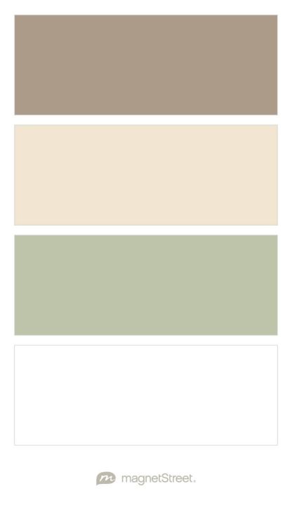 Beige Green And White Bedroom, Beige White And Green Aesthetic, Green White Beige Color Palette Wedding, Sage Green And Tan Color Palettes, Beige Sage Green Bedroom, Colors That Go With Ivory, Sage Green Aesthetic Kitchen, Sage Green And White Colour Palette, Sand And Sage Color Palette