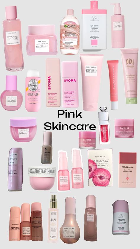 pink skincare #skincare #pink #fyppppppppppppppppppppppppppppppppppppppppppppppppppppppppp #preppy Pink Skincare, School Routine For Teens, School Routine, Very Cute Dogs, Water Cleanse, Pretty Skin Care, Cream Cleanser, Pretty Skin, Cream Roses