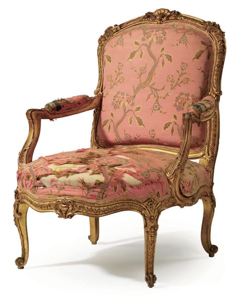 A LATE LOUIS XV GILTWOOD FAUTEUIL | ATTRIBUTED TO JAQUES-JEAN-BAPTISTE TILLIARD, CIRCA 1765-70 | 18th Century, armchair | Christie's Louis Xvi Chair, Early American Furniture, Louis Chairs, Luxury Furniture Stores, Classic Armchair, French Style Furniture, Luxury Home Furniture, Luxury Modern Furniture, Living Room Sofa Design