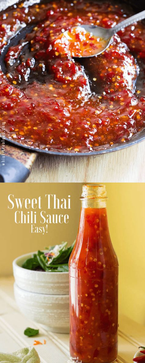 Sweet Thai Chili Sauce, Sweet Thai Chili, Different Sauces, Thai Chili Pepper, Types Of Sauces, Thai Chili Sauce, Tasty Thai, Thai Sauce, Thai Chili