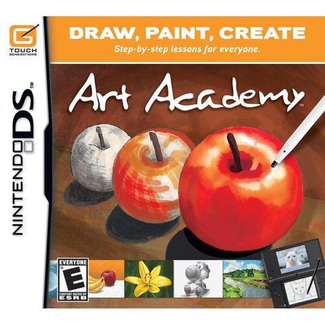 Amazon.com: Art Academy - Nintendo DS: Video Games Nintendo 3ds Games, Types Of Pencils, Nintendo Ds Games, Ds Games, Nintendo Art, Cute Games, Art Academy, Playstation 2, Nintendo Ds