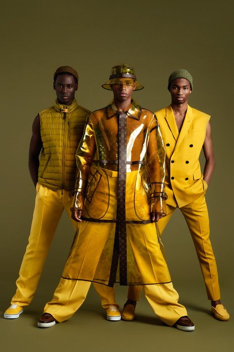 Men In Yellow, Gq Fashion, Mens Editorial, Studio Photoshoot, Male Fashion Trends, Fashion Group, Feeling Blue, Poses For Men, Mens Fashion Trends