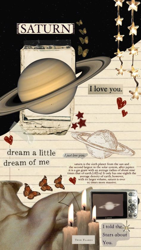 Saturnus Aesthetic Wallpaper, Vintage Saturn, Pink Moon Wallpaper, Saturn Art, Solar System Wallpaper, Planet Pictures, Moodboard Vintage, Saturn Planet, Planet Love