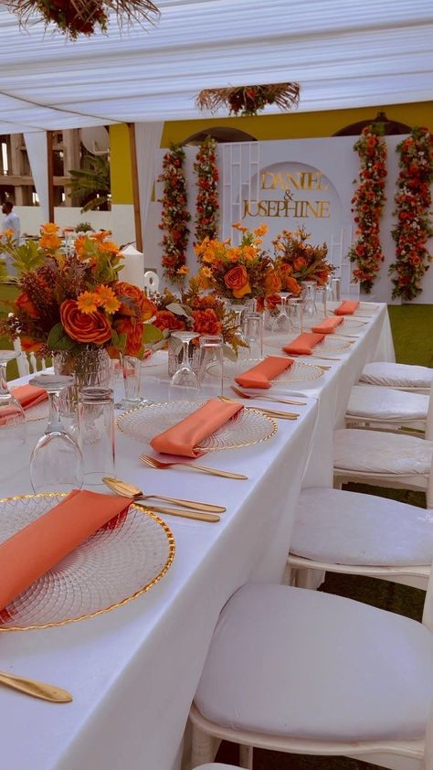 Wedding Decorations Traditional, Thanksgiving Dinner Party Decorations, Event Set Up, Catering Set Up, Summer Dinner Party Decor, Event Venue Decor, Lobola Decor, Engagement Table Decorations, Indoor Garden Wedding Reception