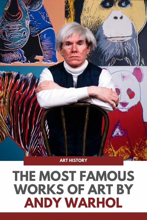 Andy Warhol, the famous pop artist, revolutionized the modern art movement with his iconic paintings. His unique style and bold exploration of pop culture have left an indelible mark on the art world. Warhol's art captured the essence of his time, reflecting the vibrant and ever-changing nature of contemporary society. Through his iconic artwork, he explored themes of consumerism, mass media, and the intersection of art and pop culture. Some of Warhol's most famous works include Campbell's... Andy Warhol Paintings, Andy Warhol Pop Art Paintings, Andy Warhol Drawings, Andy Warhol Artwork, Fruit Collage, Warhol Paintings, Famous Works Of Art, Iconic Paintings, Andy Warhol Pop Art