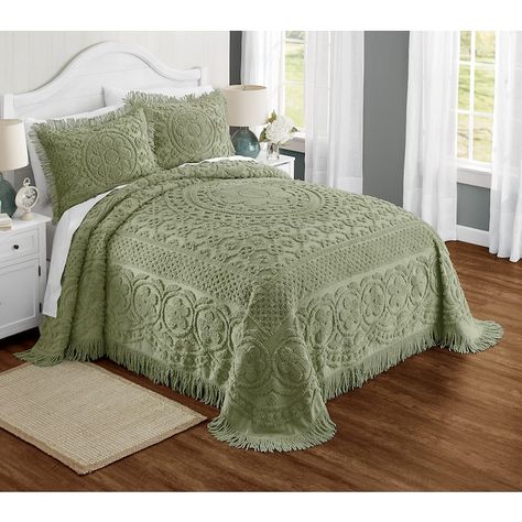 Emily Chenille Bedspread | Montgomery Ward Luxury Hotel Bedding, Burlap Bedding, Queen Size Bedspread, Hotel Bedding, Twin Bedspreads, Queen Bedspread, Chenille Bedspread, Cotton Bedspread, Queen Size Quilt